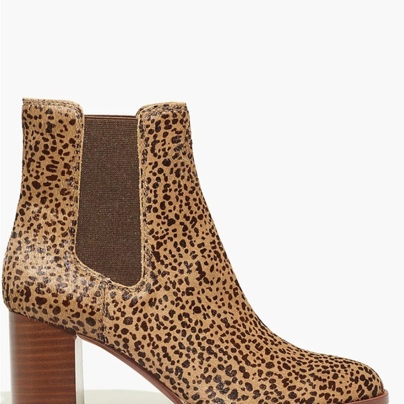 Madewell Laura Chelsea Boot is Spotted Calf Hair - Picture 4 of 10